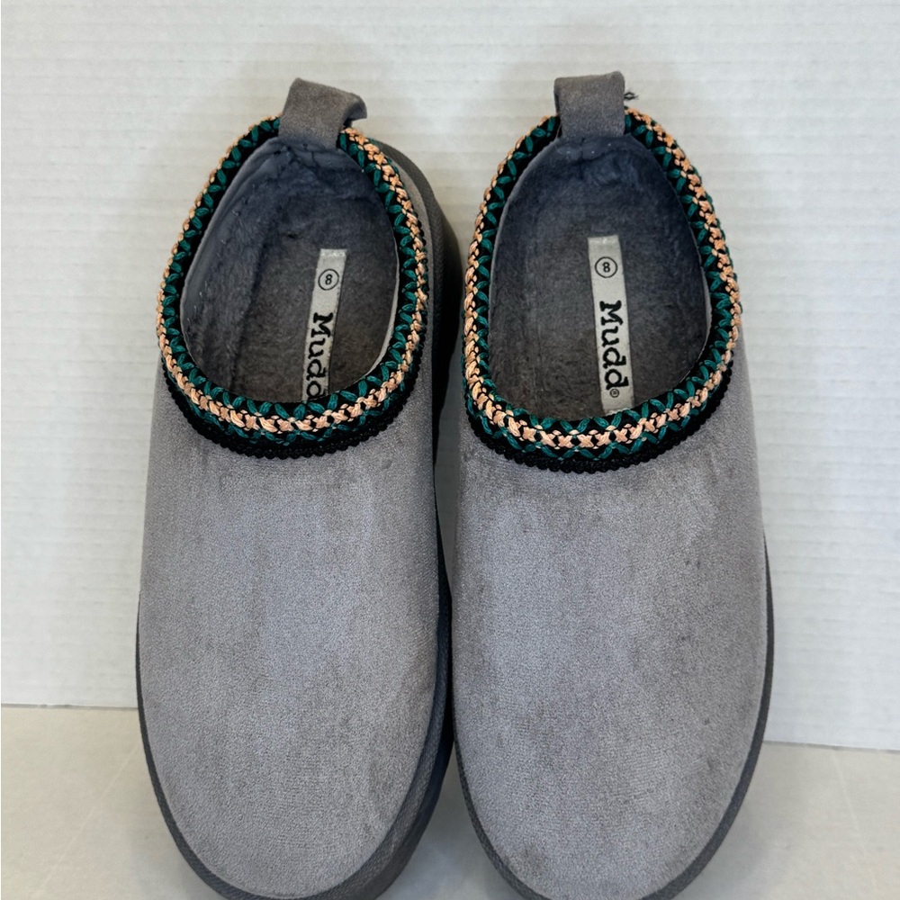 Mudd Stormy Platform Clogs Grey - image 4